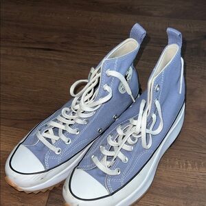 Women's Platform Sneakers in Blue
